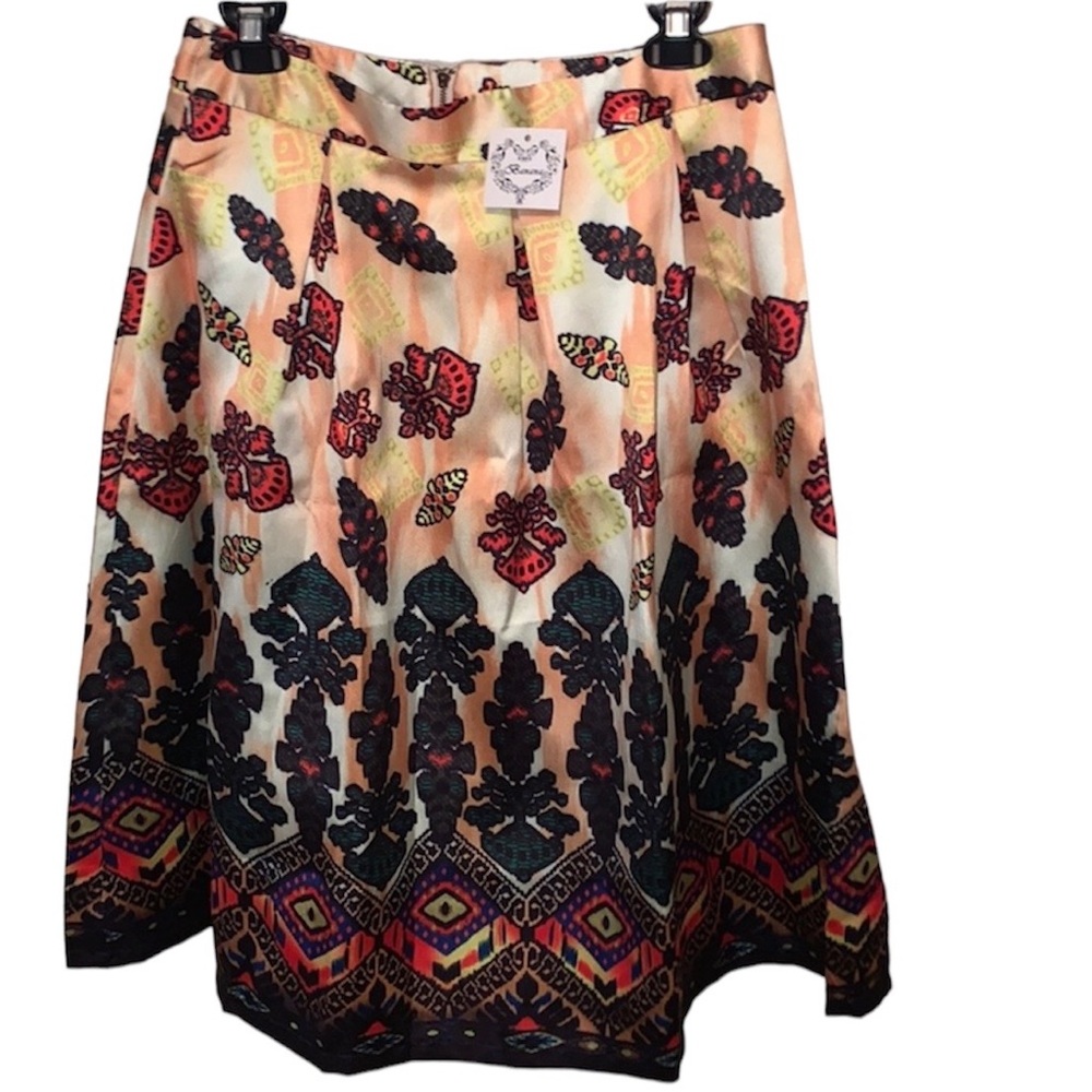 Womens Boutique 5ive, A-line pleated skirt